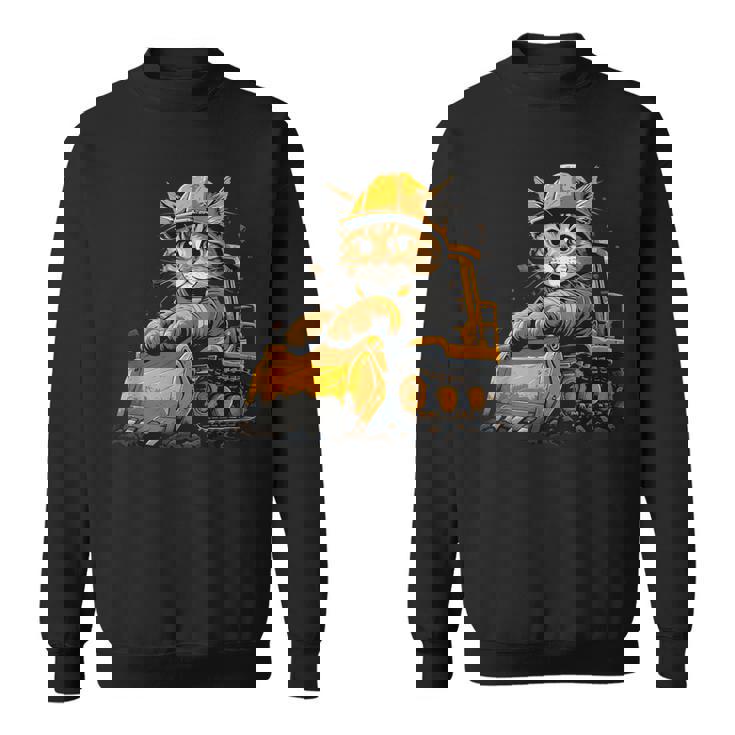 Cat 重機オペレーター スウェットシャツ