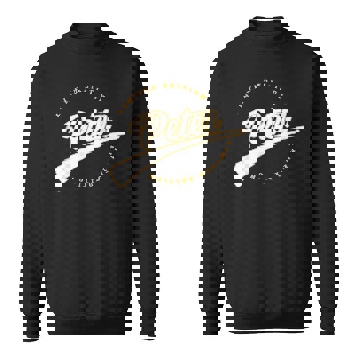 Personalized First Name For Peter スウェットシャツ