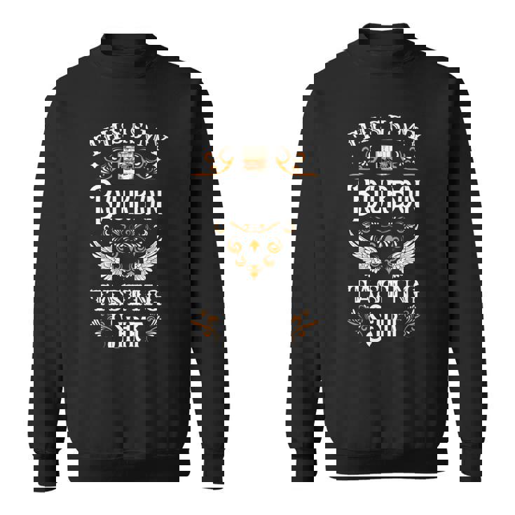 This Is My Bourbonテイスティングウイスキー愛好家へのギフト。 長袖tシャツ スウェットシャツ