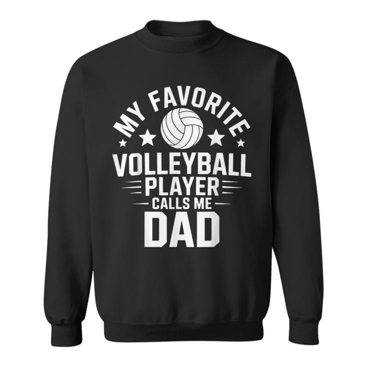 Giocatore Di Pallavolo Papà Pallavolo Divertente Felpa