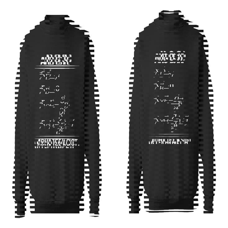 Godaid Maxwell Equations And Then There Was Light スウェットシャツ