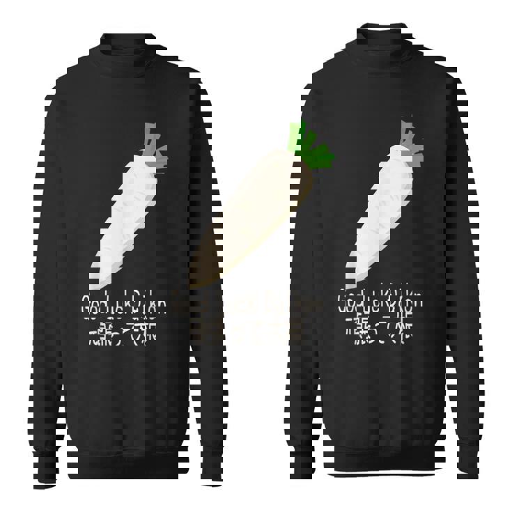 Good Luck Daikon 頑張って大根 スウェットシャツ