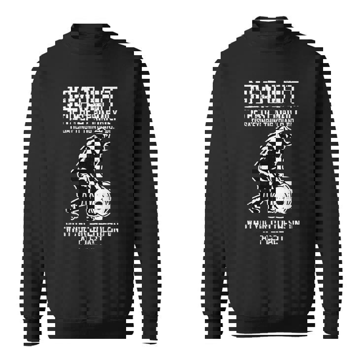 Gorilla Lifting Fitness ファニーデッドリフト ジム ワークアウト スウェットシャツ