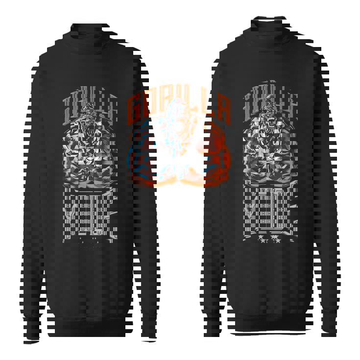 Gorilla ファッションワークアウト ビースト ジム トレーニング フィットネス 筋肉 スウェットシャツ