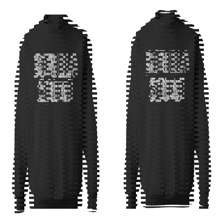 Gorillaquad 皮肉な言葉 長袖tシャツ スウェットシャツ