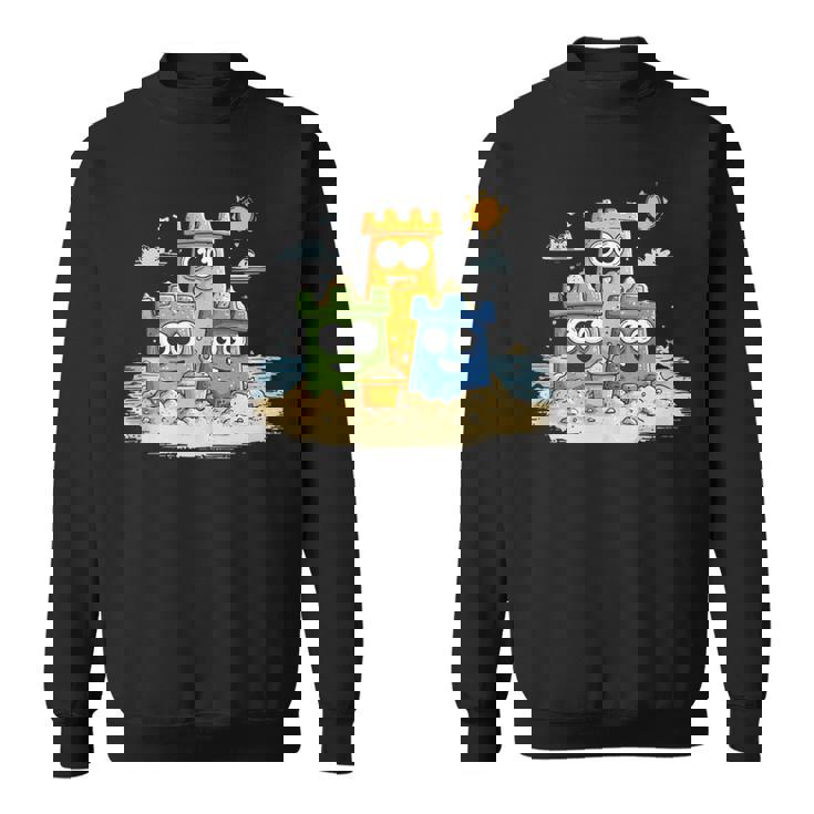 Happy Sandcastle Family Sunshine Day Tank Top Sweatshirt Unisex