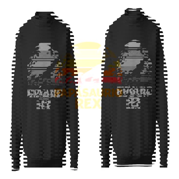 Hombre Papá Divertido Día Del Padre Papásaurio Rex Dino In Mangas Camisa de entrenamiento