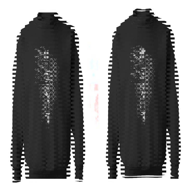 Hoyt Family アメリカ国旗 スウェットシャツ