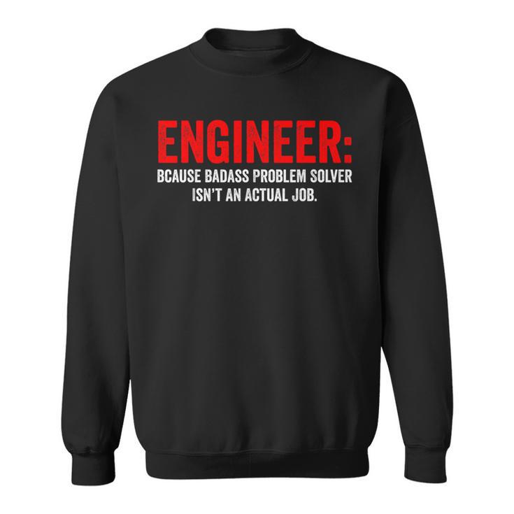 Humor De Ingeniería Porque Elolucionador De Problemas Rudo No Es Un Trabajo Camisa de entrenamiento