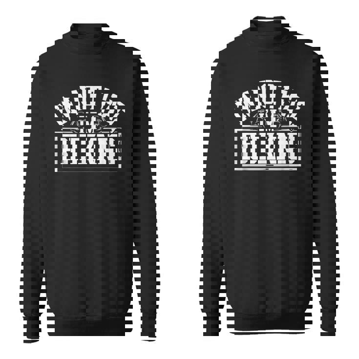 I'm Not Fat I'm Bulking Cheat Day ワークアウト ジム フィットネス スウェットシャツ