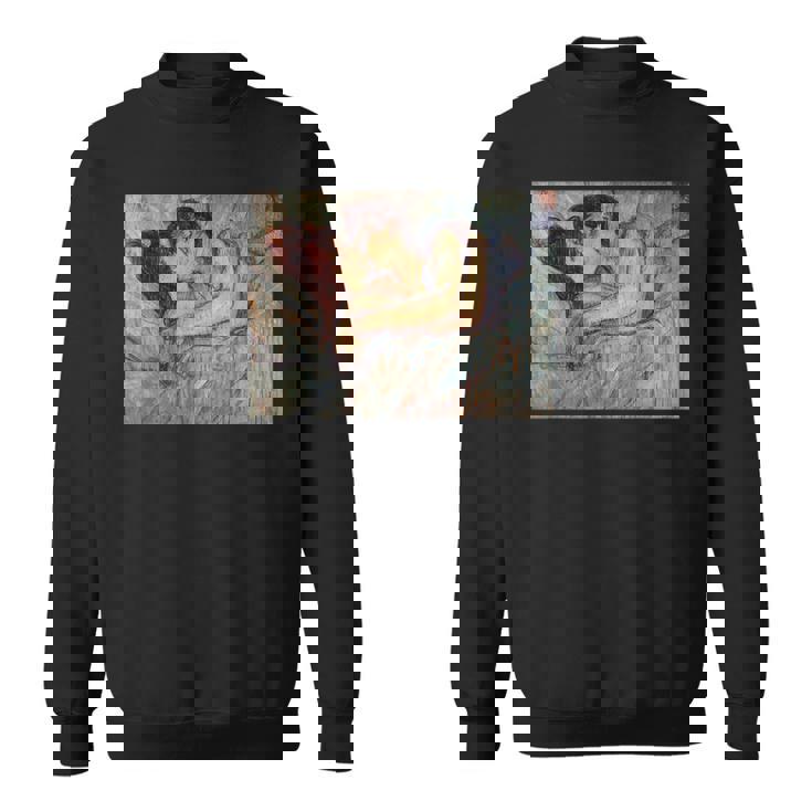 In Bed The Kiss アンリ・ド・トゥールーズロートレック Lgbtq アート スウェットシャツ