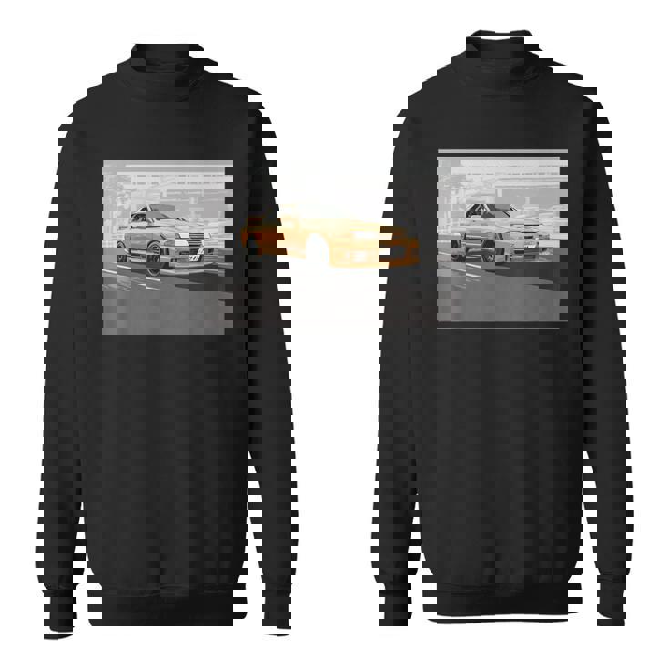 Jdm カーアート R32-Spec Ii ヌールスペック Rb26 スウェットシャツ