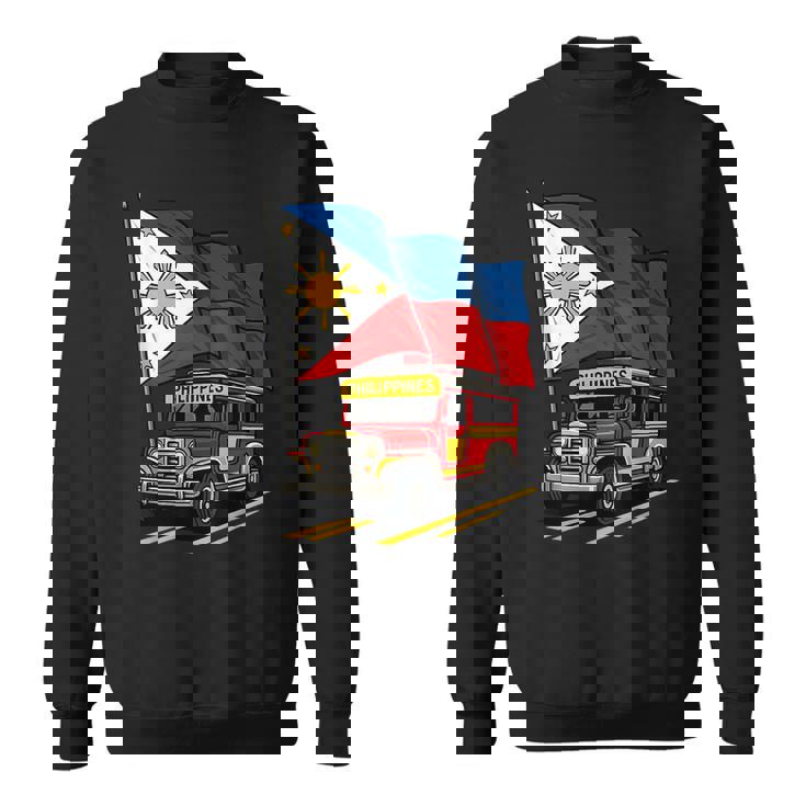 Jeepney フィリピン国旗 誇り高きフィリピンのお土産 スウェットシャツ