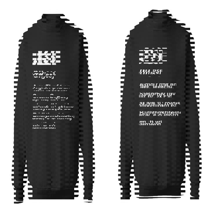 Jesse ネームシャツ スウェットシャツ