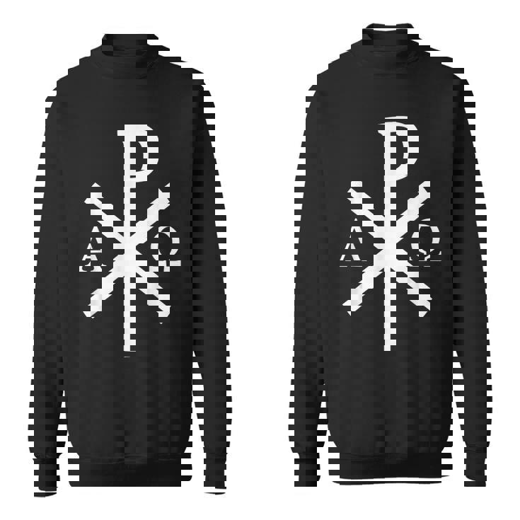 La Croix Chi-Rho -Ymbole De Jésus-Christ -2 Sweater e