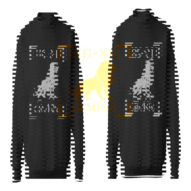 Legio Xiii 双子座ライオンエンブレム ローマ軍 スウェットシャツ