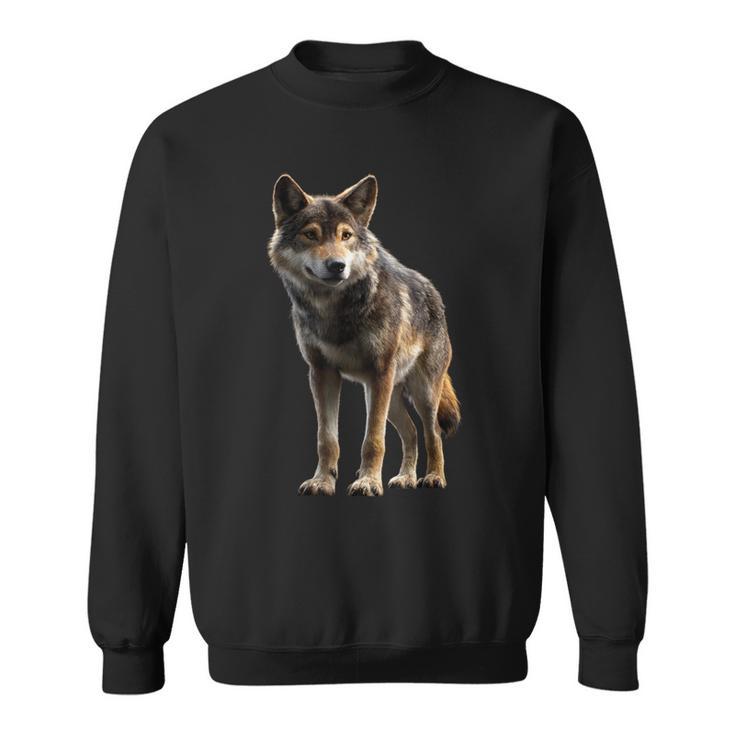 Loup Motif J'aime Les Loups Meute De Loups Loupauvage Sweater e