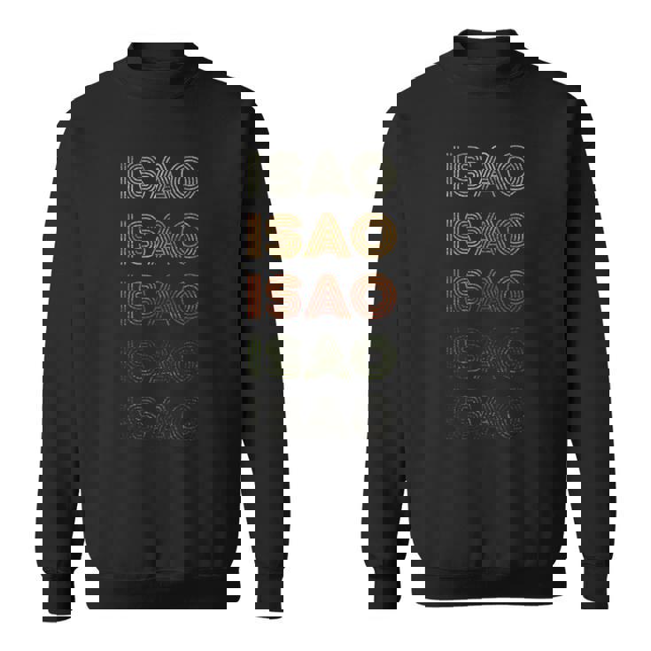 Love Heart Isao グランジ ヴィンテージスタイル ブラック イサオ スウェットシャツ