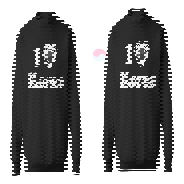 I Love Korea I Heart Korea 韓国 スウェットシャツ