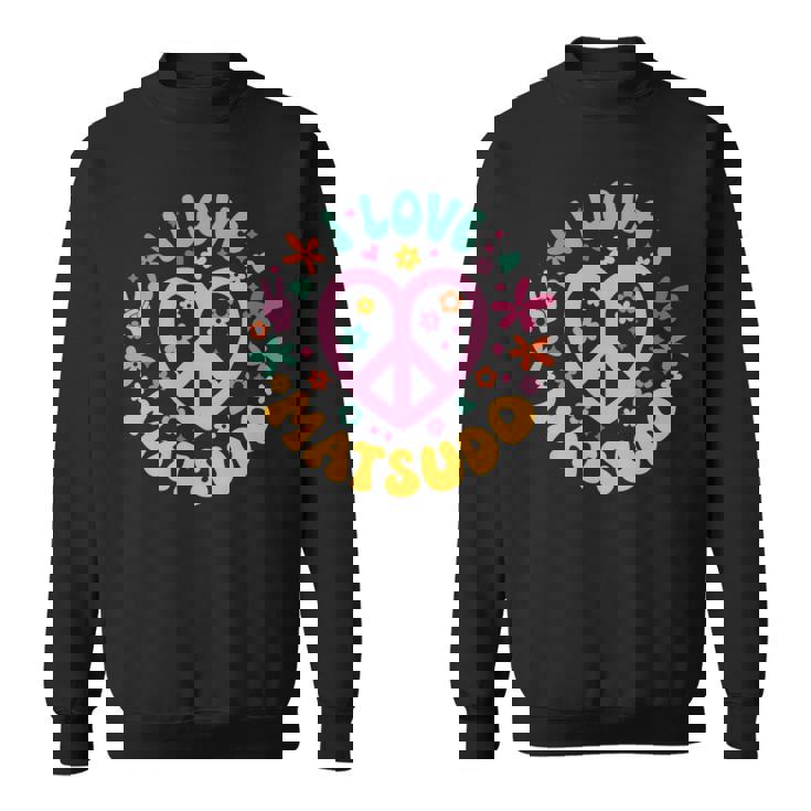 I Love Matsudo アイ・ラブ松戸 長袖tシャツ スウェットシャツ