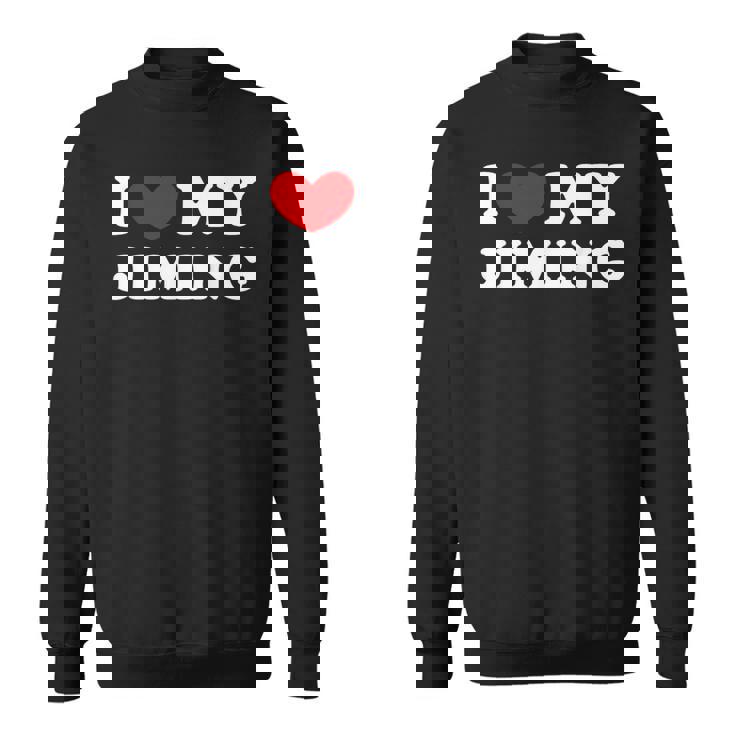 I Love My Jiming 私はジミンが大好きです スウェットシャツ