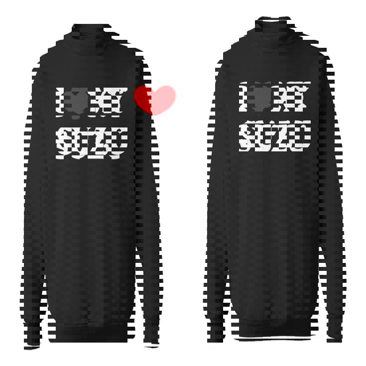 I Love Myuzu すずちゃん大好き スウェットシャツ