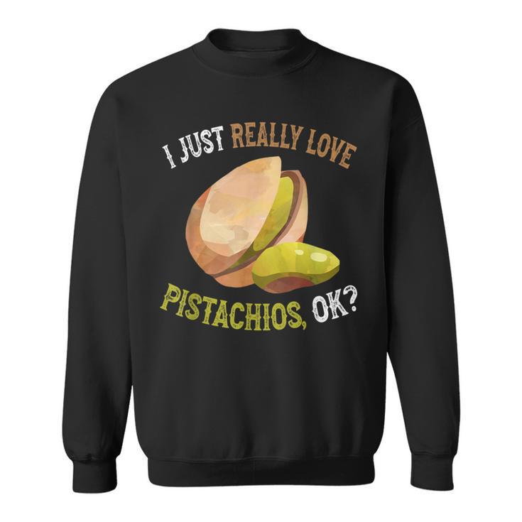 I Love Pistachios Ok Pistachos Lindos Y Divertidos Camisa de entrenamiento