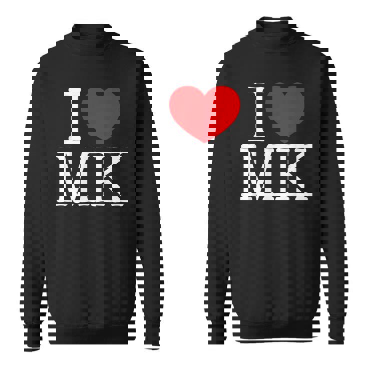 I Love ハート Mk スウェットシャツ