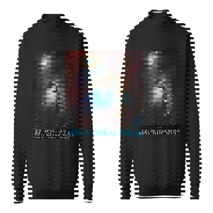 M78 拡散星雲メシエ 78 宇宙天文学 スウェットシャツ