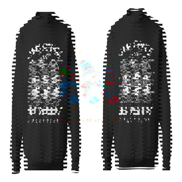 Be Merrynowman Line Dance クリスマス 面白い ホリデーダンス スウェットシャツ