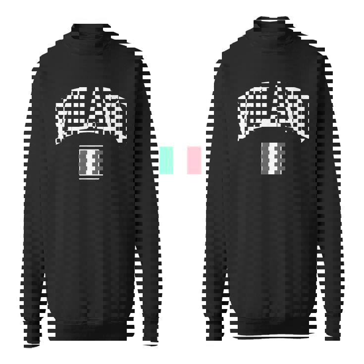 Milano Italia Flag Of Italy Classic スウェットシャツ