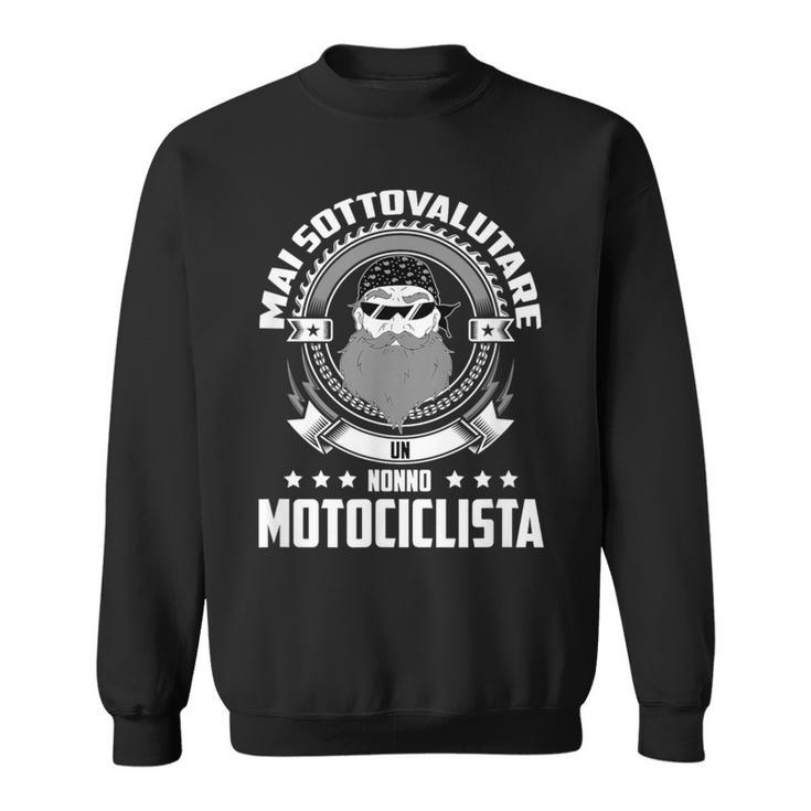 Motociclista Nonno Festa Del Papà Regalo Papà Motociclista Felpa