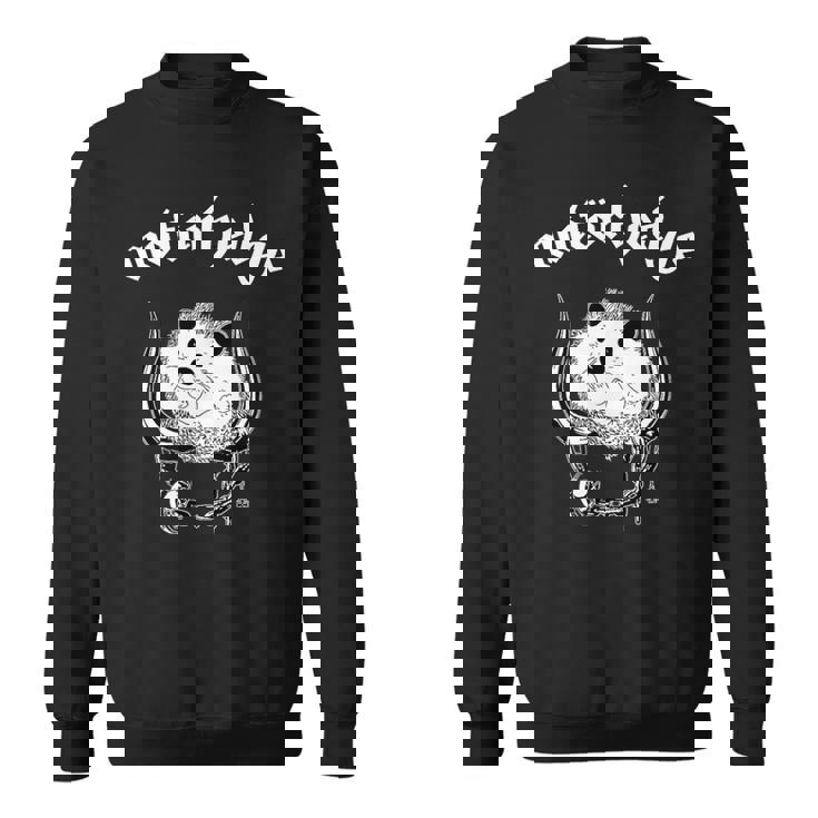 Motorhedge ヘビーメタル ハリネズミ ハリネズミ スウェットシャツ