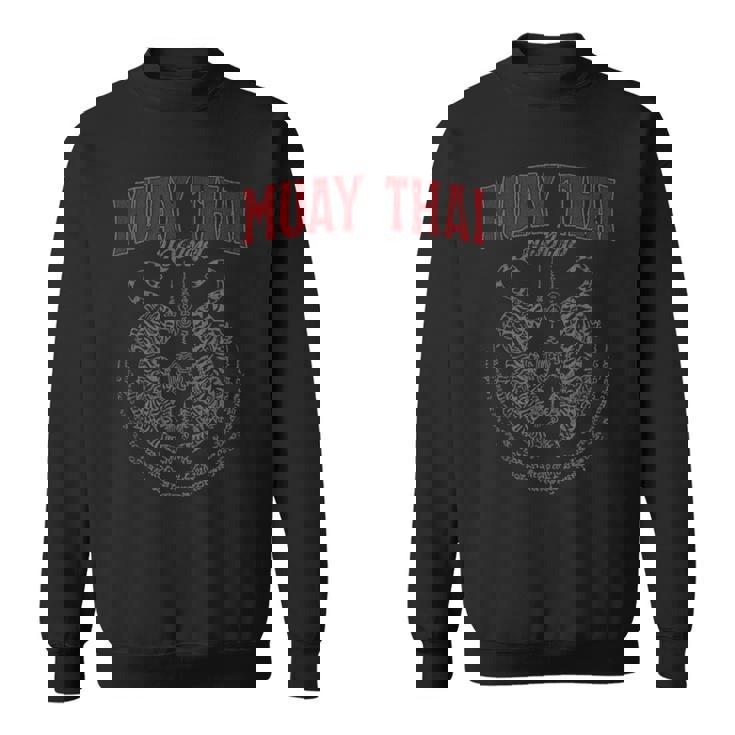 Muay Thai Thailand Kick Boxing Club Tiger Muay Thai スウェットシャツ