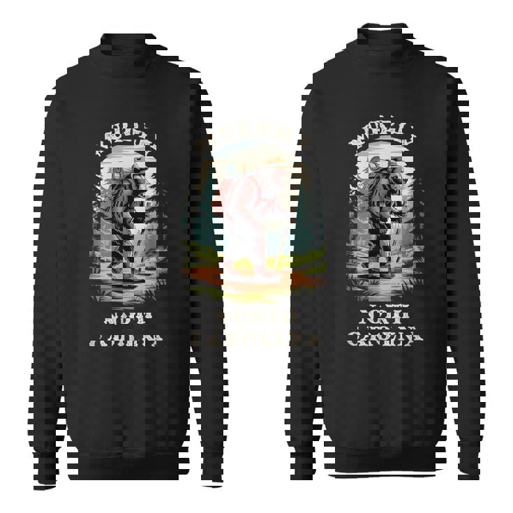 Murphy North Carolina NC Blue Ridge Hiking Bear Sweatshirt Unisex