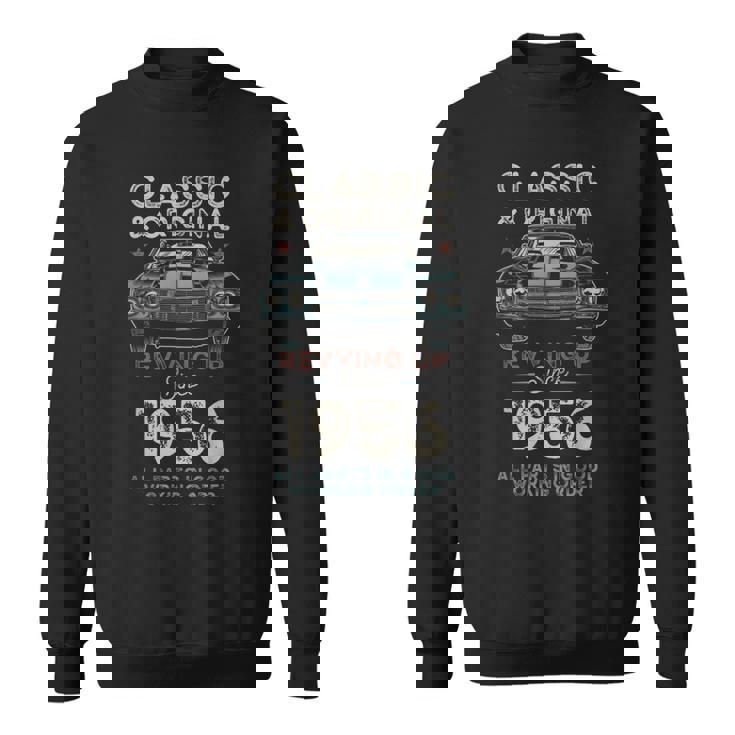 Nacido En 1956 Muscle Car 69 Cumpleaños Camisa de entrenamiento