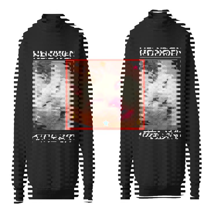 I Need Ibuprofen 日本の面白い猫 スウェットシャツ