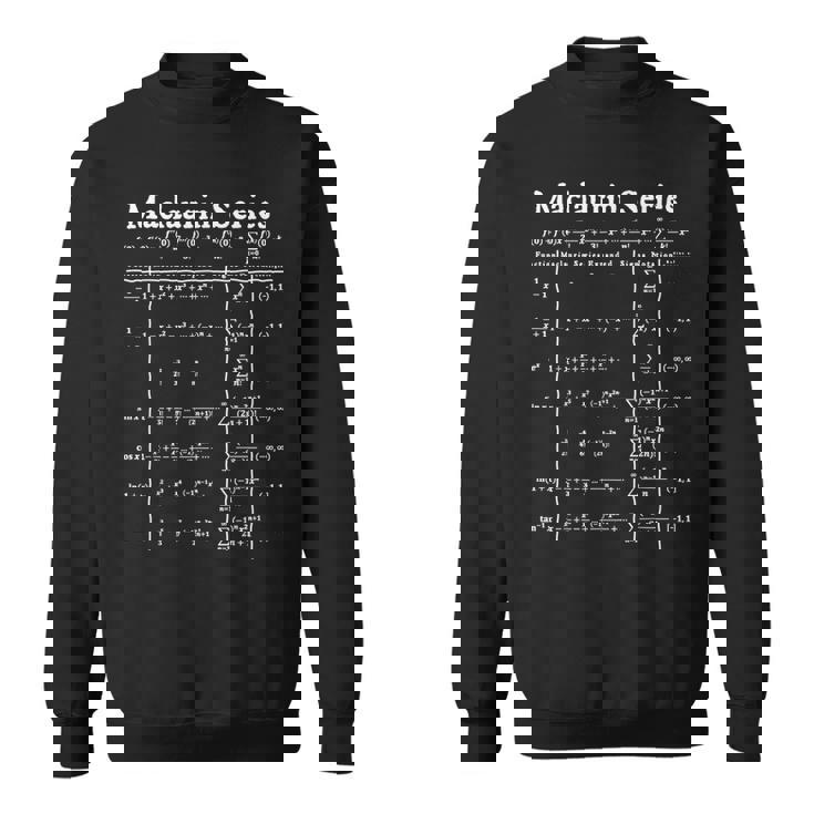Nerdy マクラリンシリーズ 微積分数学先生 スウェットシャツ
