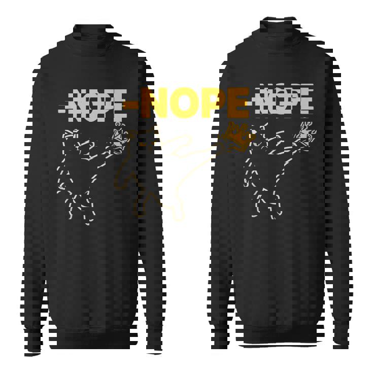 No Kings In America レトロ エッジの効いた抗議 スウェットシャツ