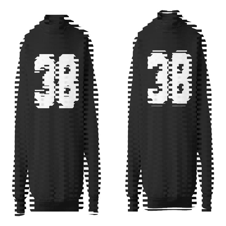 Number 38Ports Jersey Player 38 Fan Front Printarsity スウェットシャツ