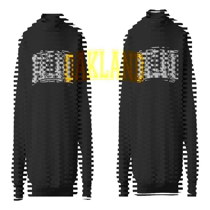 Oaklandarsityports アスレチックジャージスタイル スウェットシャツ