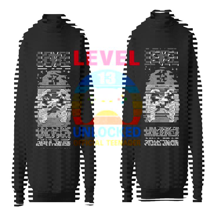 Official Nager 13Th Birthday Level 13 Unlocked スウェットシャツ