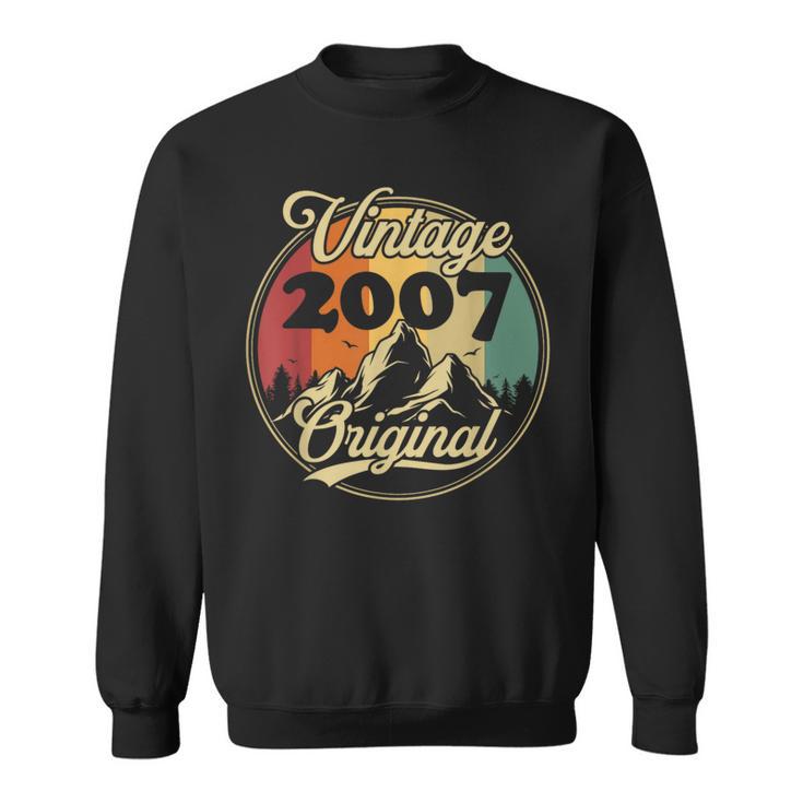 Original 2007Intage Cadeau D'anniversaire Rétro 18 Ans Sweater e