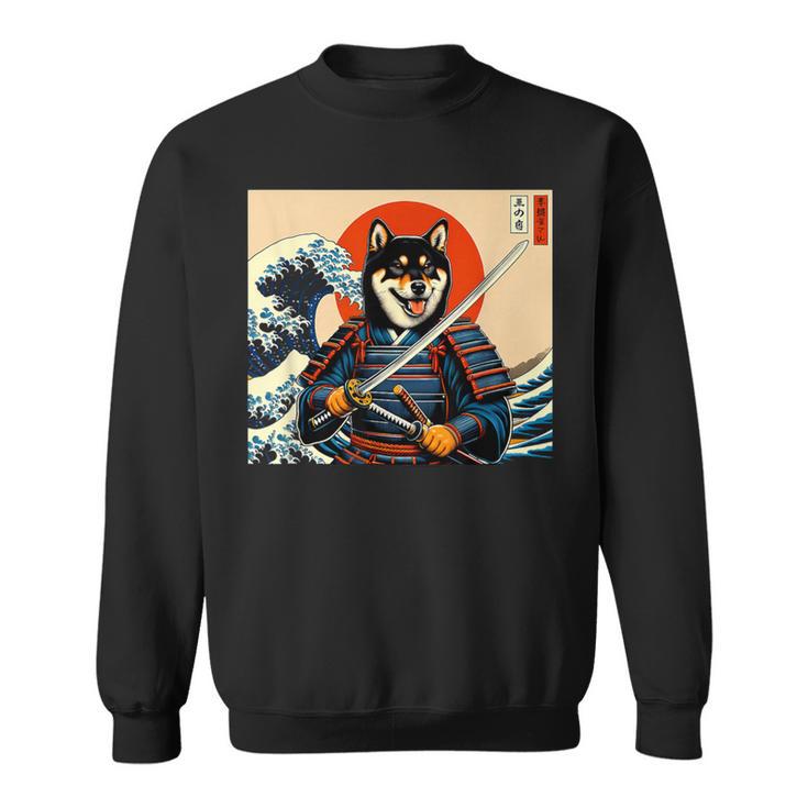 Otakuhiba Inuamurai Noir Et Tan Sweater e