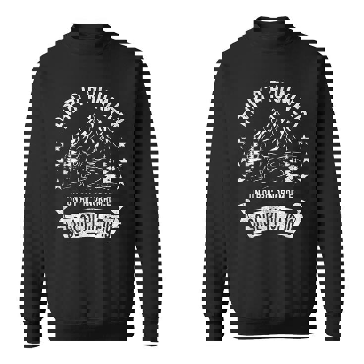 Papà Runner Per Appassionati Di Corsa E Trail Running Felpa