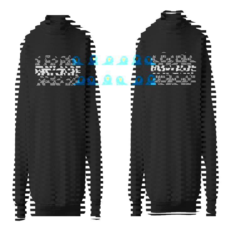 Party Or Die Party Parrot キュート オタク クール アート ギフト スウェットシャツ