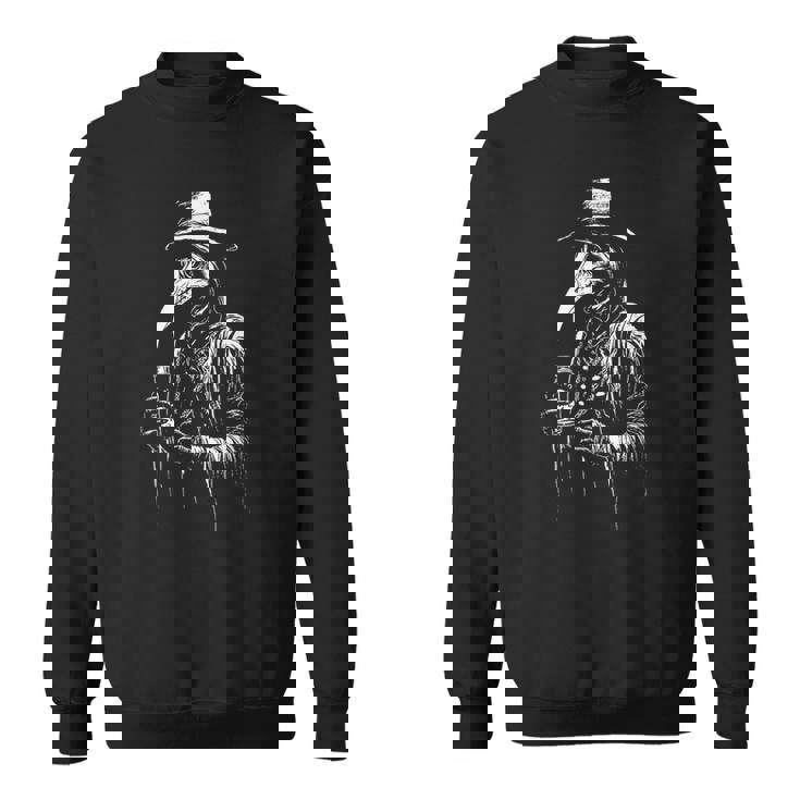 Plague Doctor シャツ ホラー 死 オカルト悪魔 ゴシック スウェットシャツ