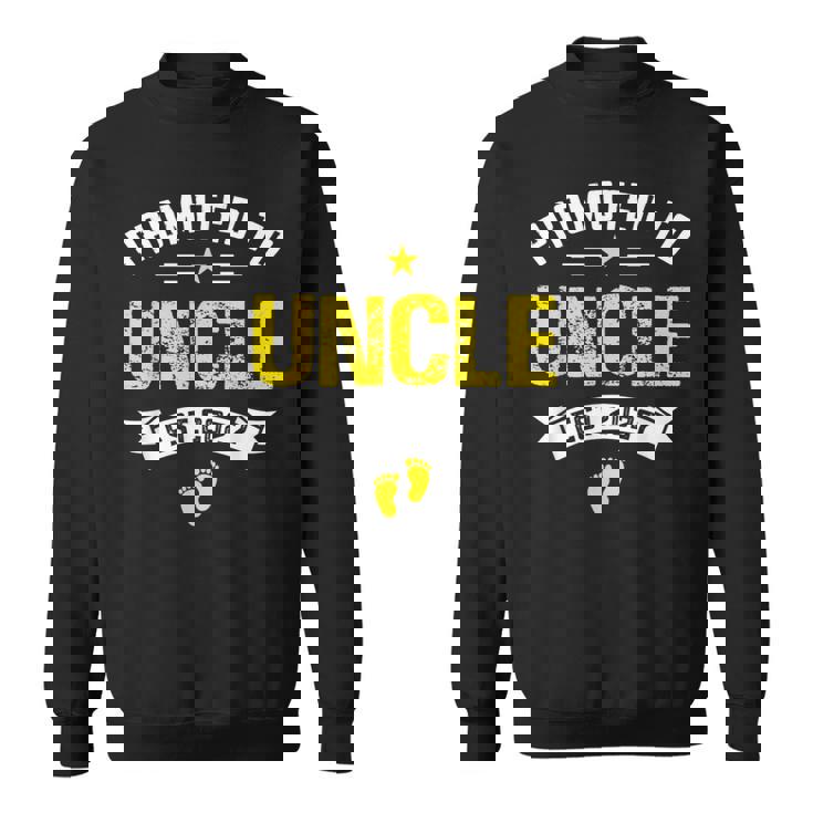 メンズ Promoted To Uncle Est 2027Oon To Be Dad スウェットシャツ