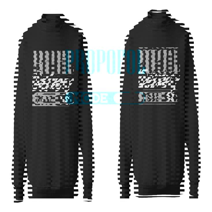 Propofol Delivery Mode On 麻酔科医 スウェットシャツ