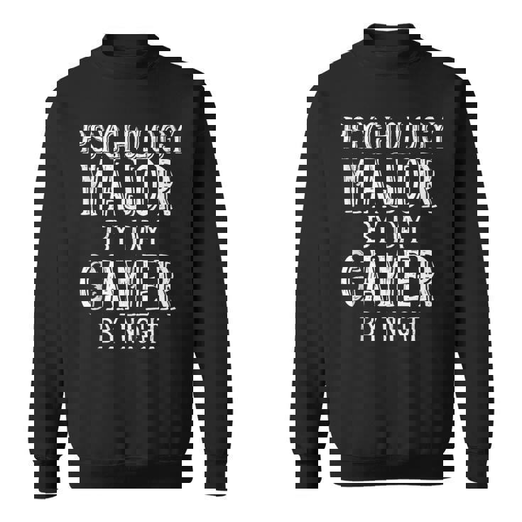 Psychology Major By Day Gamer By Night Psychology Student Tank Top Sweatshirt Unisex